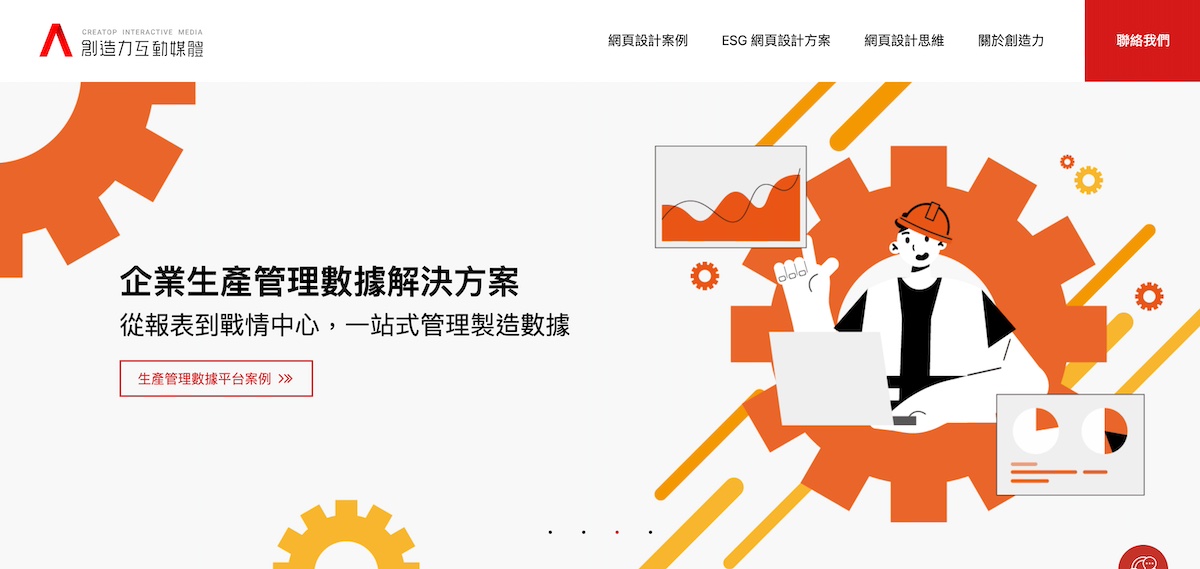 創造力互動媒體：高端全客製官網開發